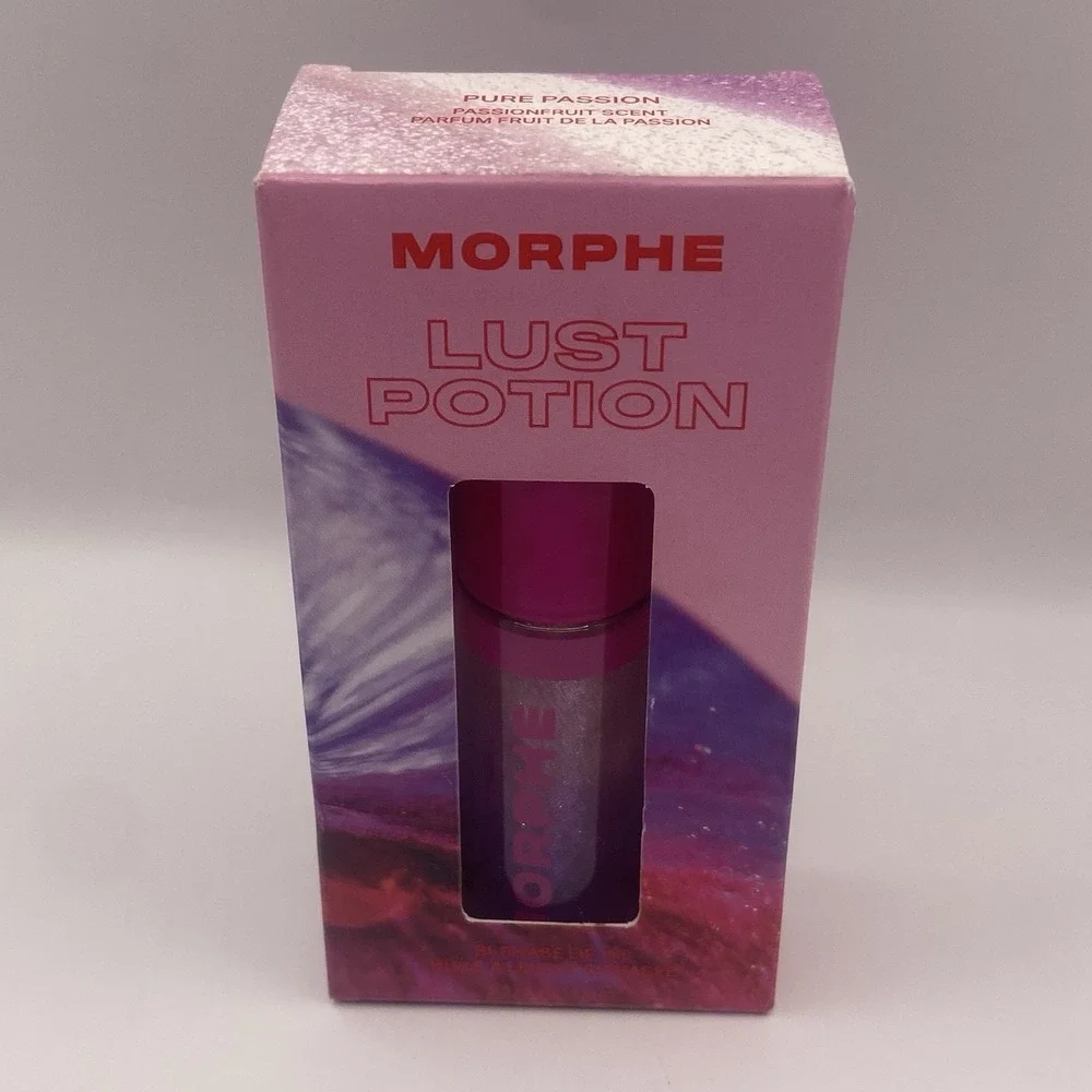 Morphe Lust Potion Bi Phase Lip Oil Gloss Pure Passion‎ 3.2mL / 0.11 fl oz NIB